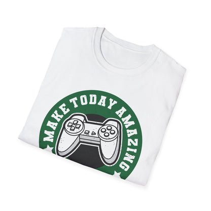 Make Today Amazing Gaming T-Shirt | Est. 2007 Retro Controller Tee - Awesome Gamer Gift for Video Game Fans