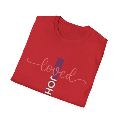 Loved John 3:16 Christian T-Shirt - Inspiring Faith Scripture Tee | God's Love Apparel Gift