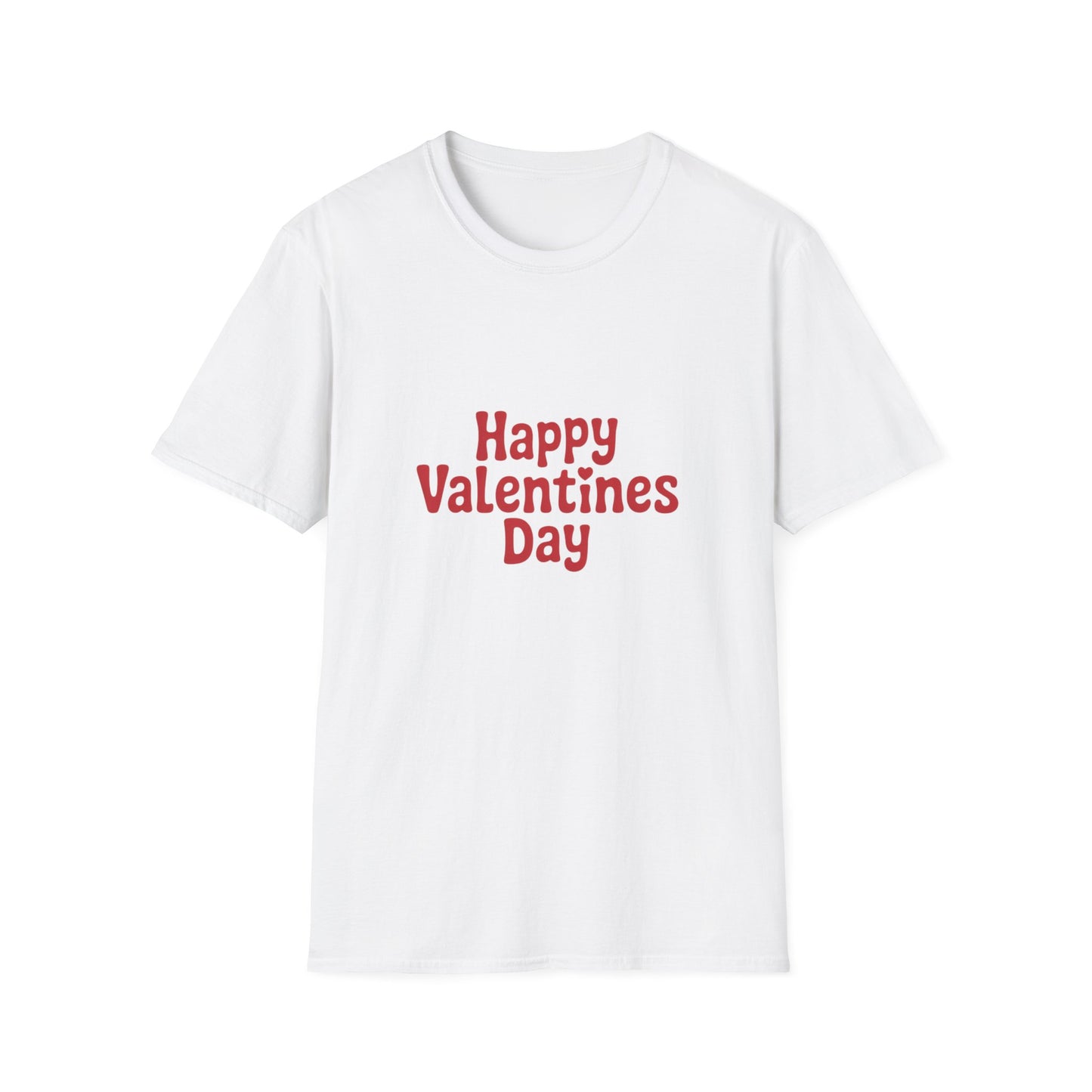 Groovy Happy Valentines Day T-Shirt | Retro Heart Love Tee Gift for Sweethearts & Couples | Cute Romantic Valentine's Shirt