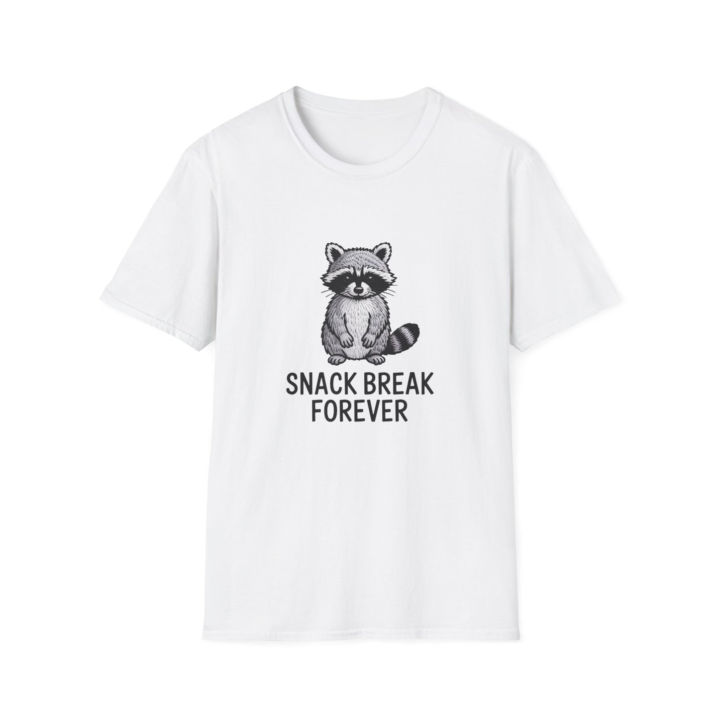 Charming Raccoon T-Shirt | Adorable Trash Panda Tee | Unique Wildlife Lover Graphic Top | Perfect Animal Gift Idea