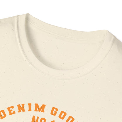Authentic Vintage Denim Goods No.1 Original T-Shirt - Premium USA Quality Tee Since 1979