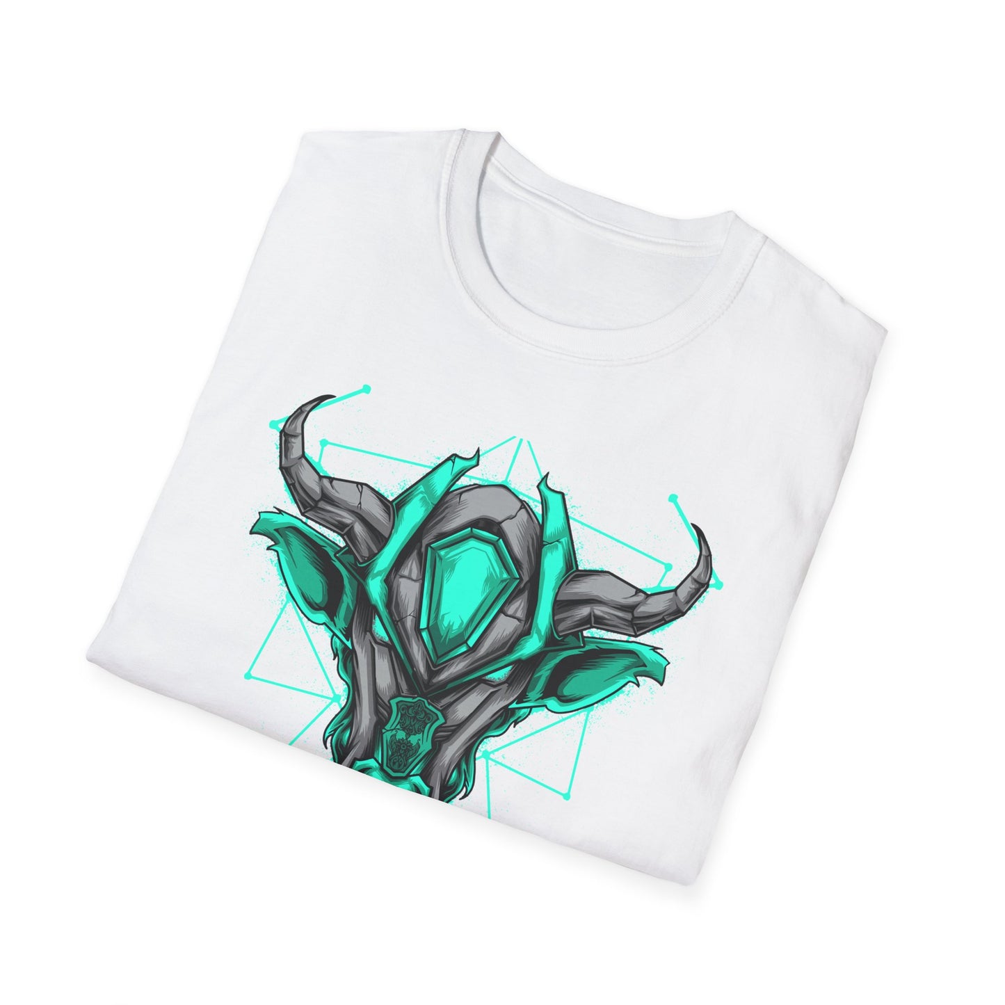 Epic Cybernetic Bull T-Shirt | Striking Sci-Fi Mech Ox Tee | Futuristic Geometric Animal Design | Bold Statement for Gamers & Tech Fans