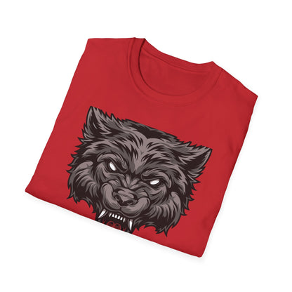Fierce Snarling Wolf Head T-Shirt | Unleash Your Wild Side | Bold Alpha Predator Graphic Tee for Men & Women