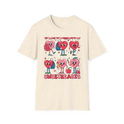 Adorable Teaching Sweethearts T-Shirt - Whimsical Teacher Appreciation Gift | Back to School Educator Tee