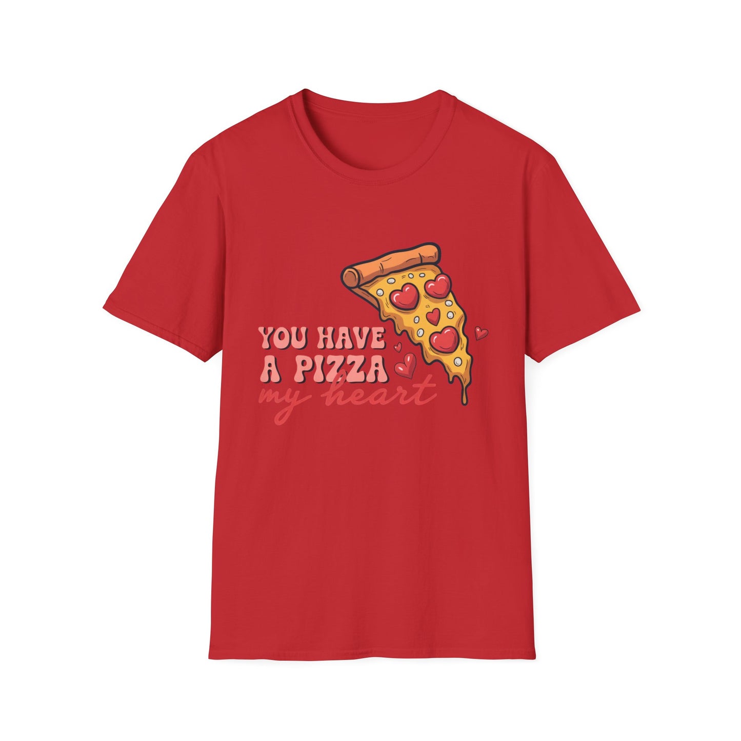 Adorable 'You Have a Pizza My Heart' T-Shirt - Cute Valentine's Day Love Gift for Foodies & Couples