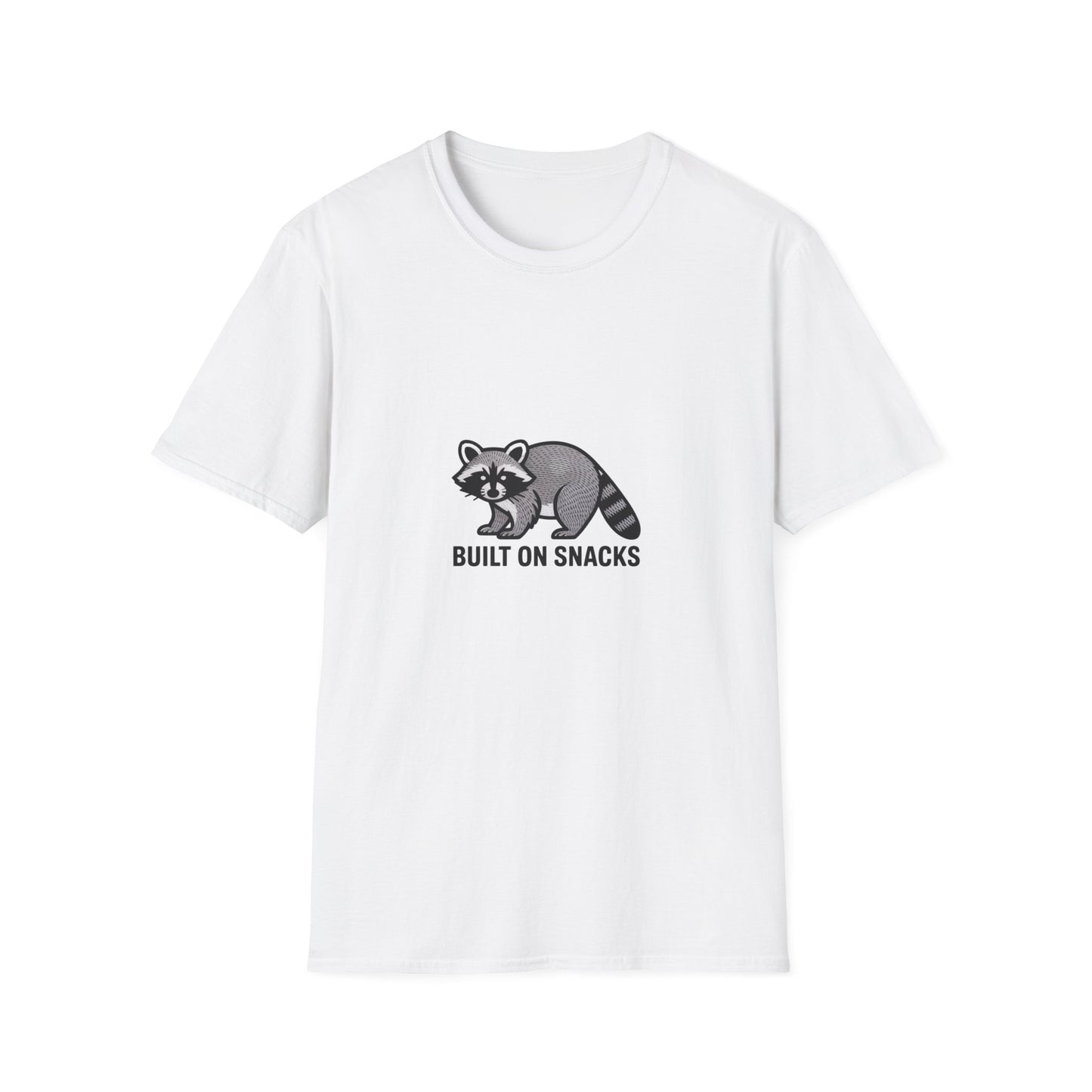 Hilarious 'I'm Up To Snacks' Raccoon T-Shirt | Cute Animal Lover Tee | Funny & Trendy Graphic Tee Gift