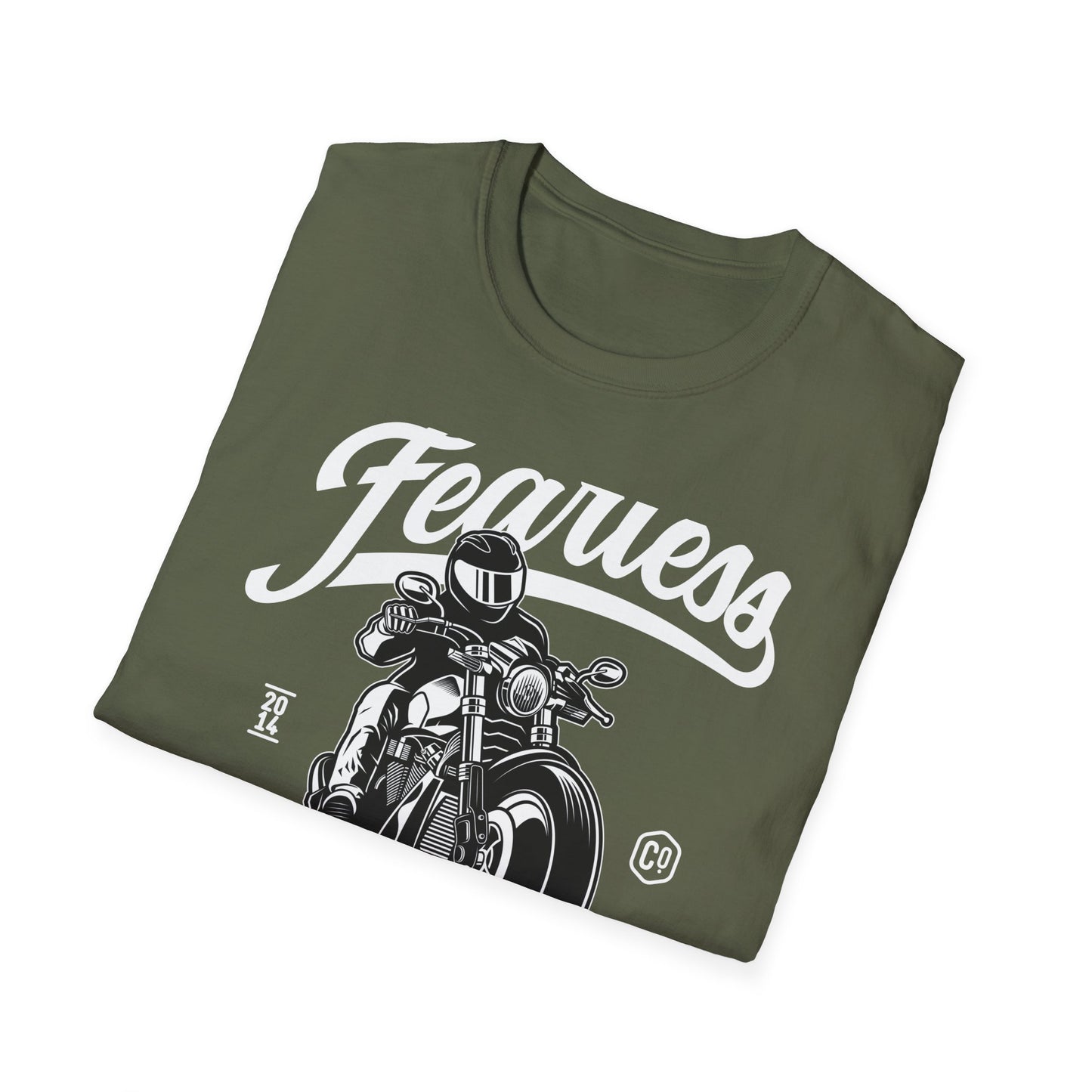 Epic Motorcycle Rider T-Shirt - Bold Biker Chopper Design for Men & Women, Thrilling Open Road Tee