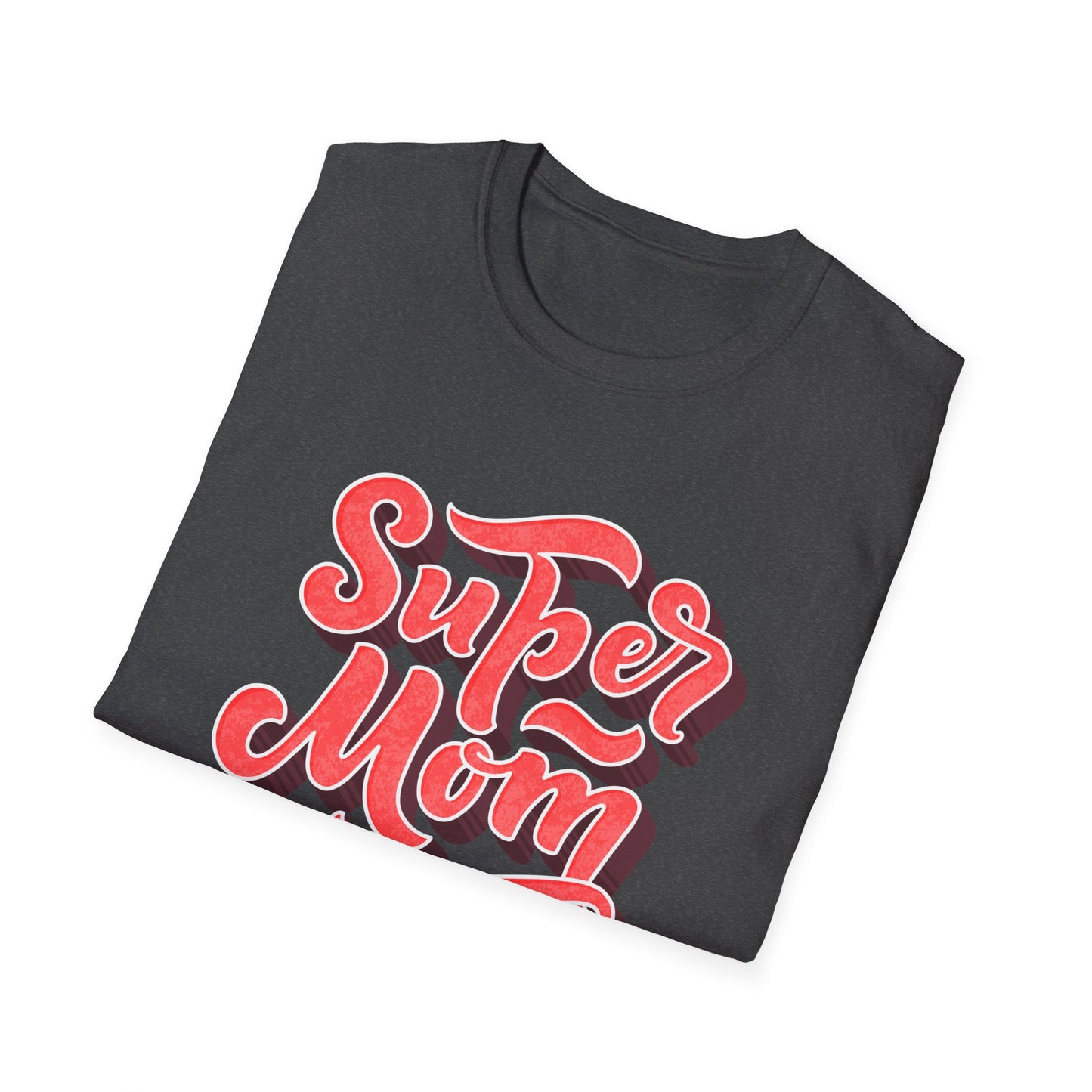 Super Mom T-Shirt | Vibrant Retro Script Tee | Ultimate Mother's Day Gift for Best Moms & Women