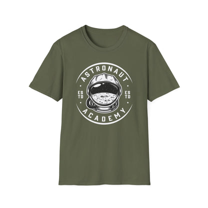 Epic Space Explorer Astronaut Helmet T-Shirt | Cosmic Moon & Stars Design Tee for Sci-Fi Lovers & Dreamers