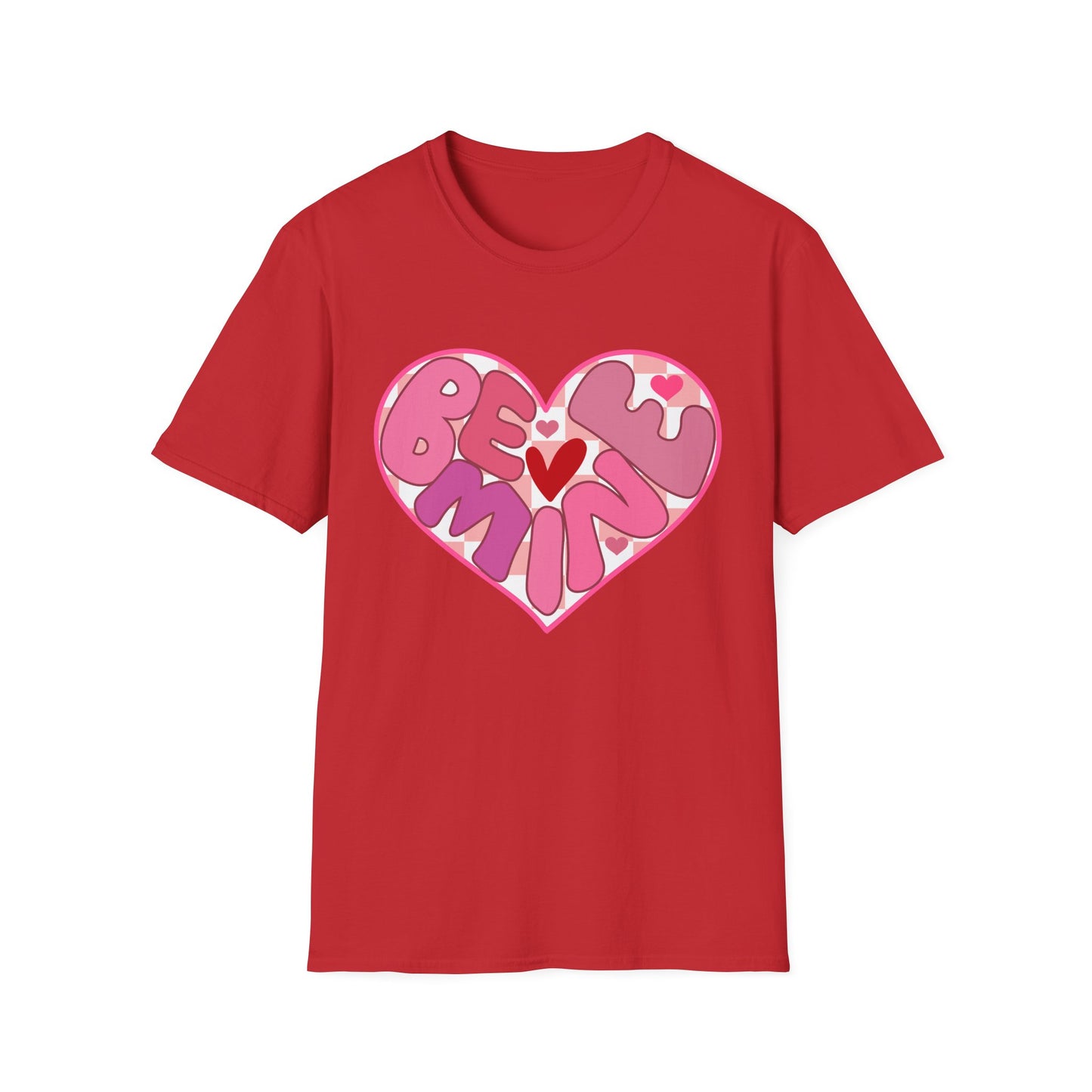 Sweet Be Mine Heart T-Shirt | Adorable Valentine's Day Love Tee | Retro Pink Aesthetic Gift for Her