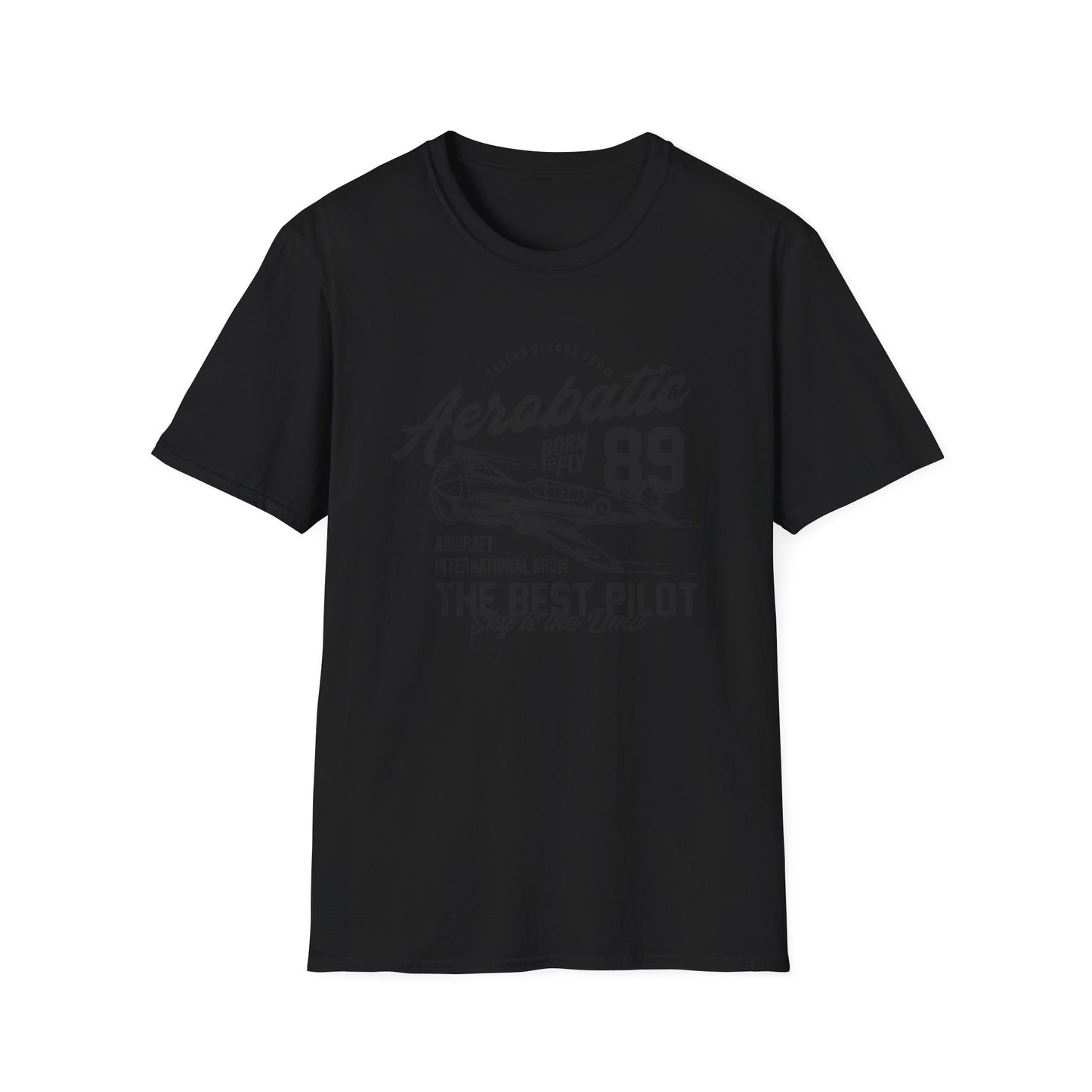 Epic Aerobatic 89 T-Shirt for Pilots & Aviation Fans | Vintage Warhawk 'Born to Fly' Air Show Tee