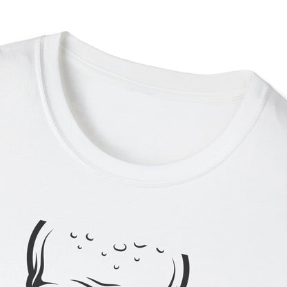 Awesome Peace Sign Alien T-Shirt | Retro Sci-Fi Space Lover UFO Graphic Tee | Unique Extraterrestrial Design