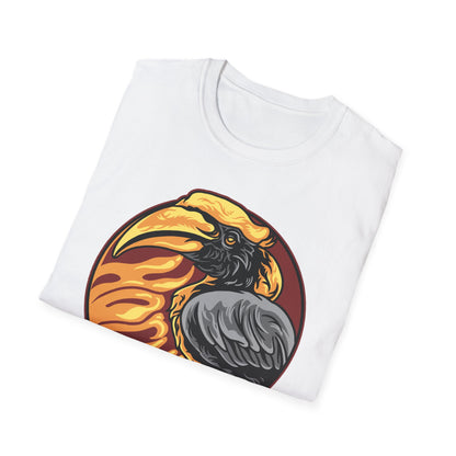 Vibrant Hornbill T-Shirt | Exotic Bird Graphic Tee | Bold Wildlife Apparel for Nature Lovers & Tropical Style