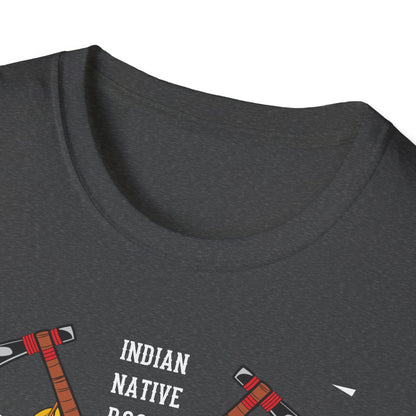 Majestic Native American Heritage T-Shirt - Tribal Totem & Warrior Symbols | Authentic Indigenous Culture Apparel