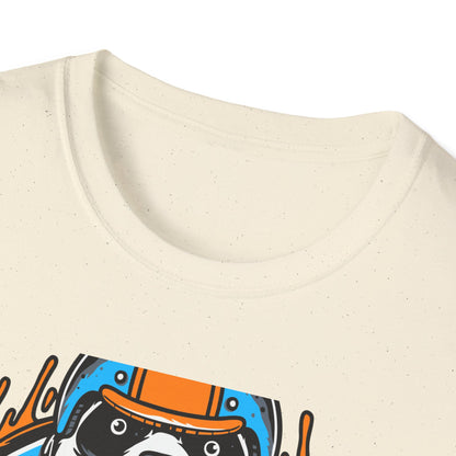 Epic Panda Biker T-Shirt! Cool Motorcycle Riding Animal Graphic Tee. Vibrant, Unique & Fun for Riders & Panda Lovers. Must-Have!