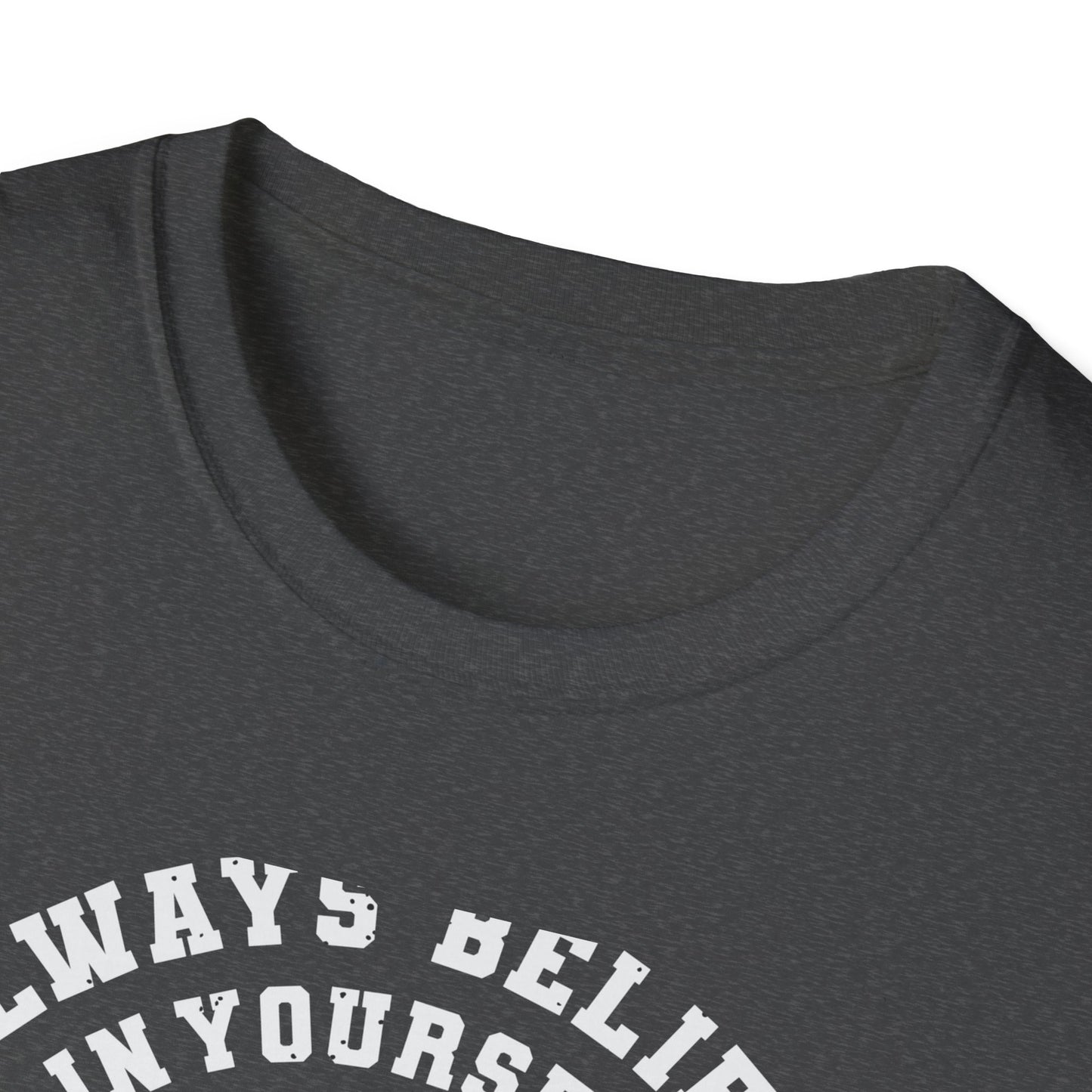 Vintage London Athletic Dept T-Shirt | England Collegiate Style 'Believe in Yourself' Tee | Premium Quality & Empowering