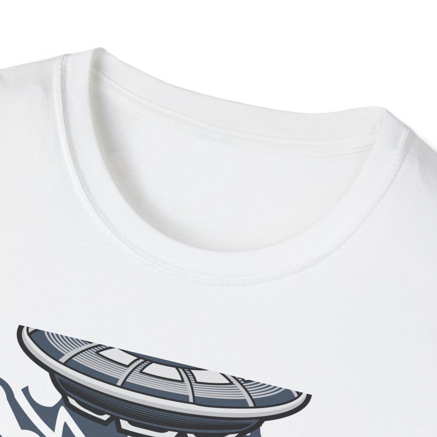 Epic Alien Invasion Biker VW Beetle T-Shirt | Unique Sci-Fi Chopper Car Lover Gift Tee