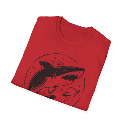 Epic Cosmic Shark T-Shirt | Stellar Space Ocean Graphic Tee | Unique Marine Life Apparel Gift