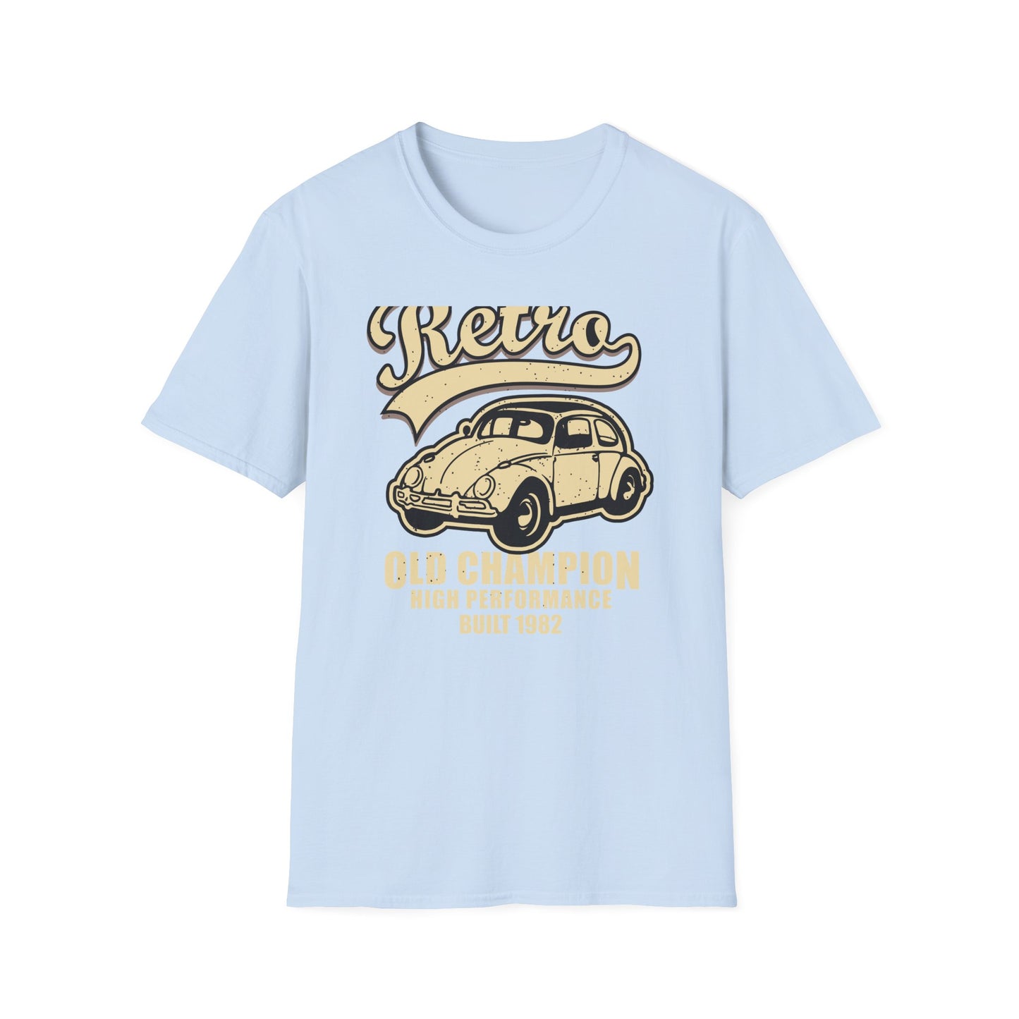 Legendary Retro Old Champion Built 1982 Car T-Shirt for Classic Auto Enthusiasts & Vintage Lovers - Exclusive Gift!
