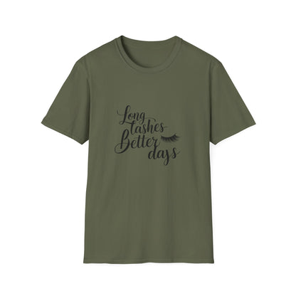 My Lashes My Life T-Shirt | Chic Eyelash Love Tee | Glam Beauty Statement Top for Lash Enthusiasts & Pros - Must-Have!