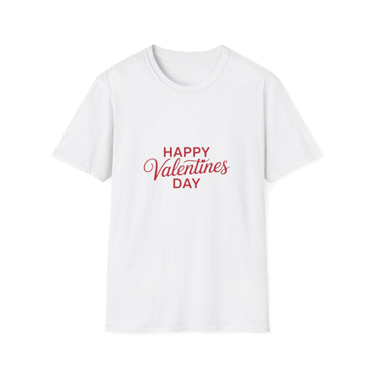Celebrate Love: Happy Valentine's Day T-Shirt | Charming Romantic Gift Tee for Couples & Lovers