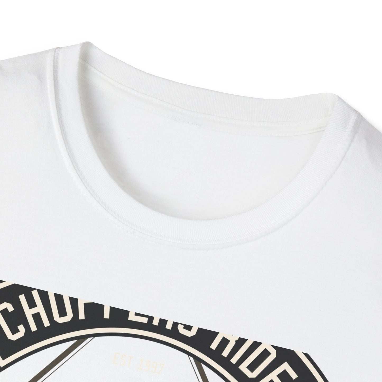 Epic Vintage Chopper Ride T-Shirt | Classic Motorcycle Garage Est. 1997 Tee for Biker Enthusiasts & Gifts