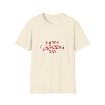 Celebrate Love: Happy Valentine's Day T-Shirt | Charming Romantic Gift Tee for Couples & Lovers