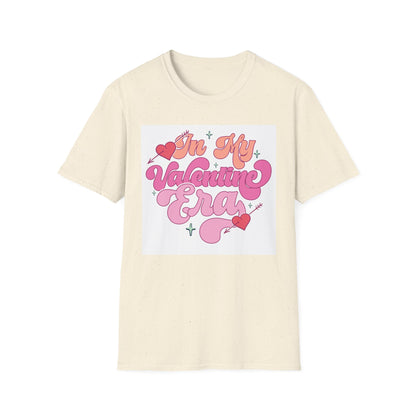 Adorable "In My Valentine Era" T-Shirt | Retro Groovy Love Heart Tee for Women & Girls | Trendy Valentine's Day Gift