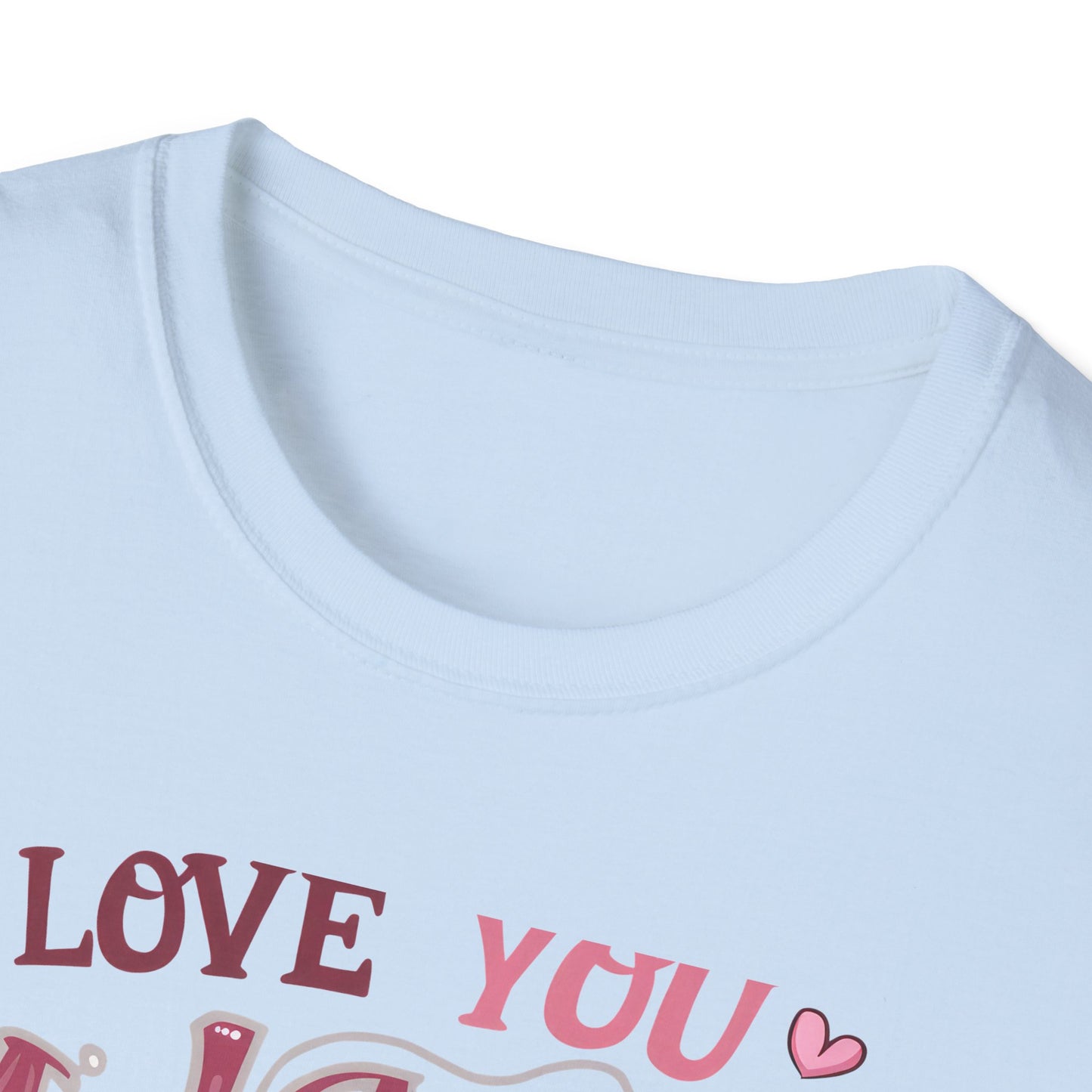 Adorable "I Love You A Latte" T-shirt | Sweet Coffee Pun Valentine's Gift for Couples & Lovers