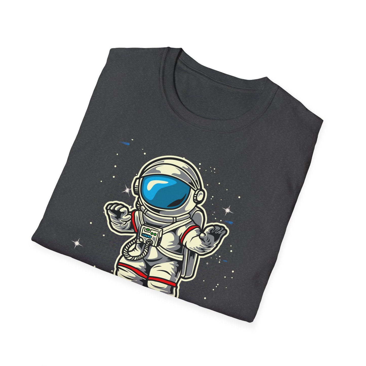 Radical Astronaut Skateboard T-Shirt | Awesome Space Skater Graphic Tee for Sci-Fi & Skate Fans | Unisex Stellar Design