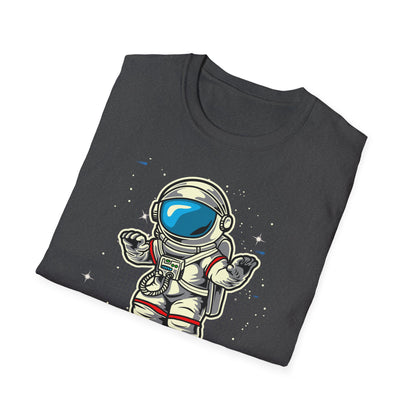 Radical Astronaut Skateboard T-Shirt | Awesome Space Skater Graphic Tee for Sci-Fi & Skate Fans | Unisex Stellar Design