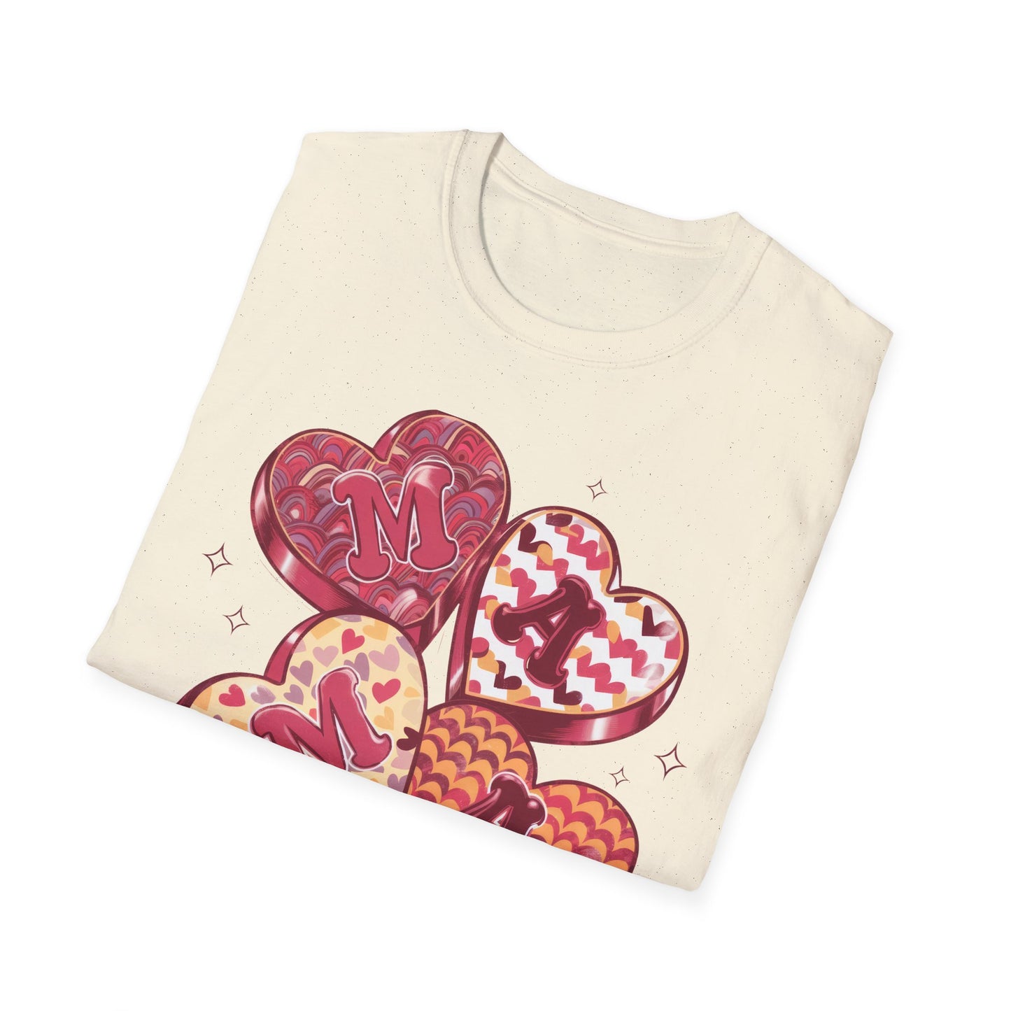 Sweet Mama Heart T-Shirt | Adorable Candy Box Design Tee | Perfect Mother's Day Gift for Mom & New Moms