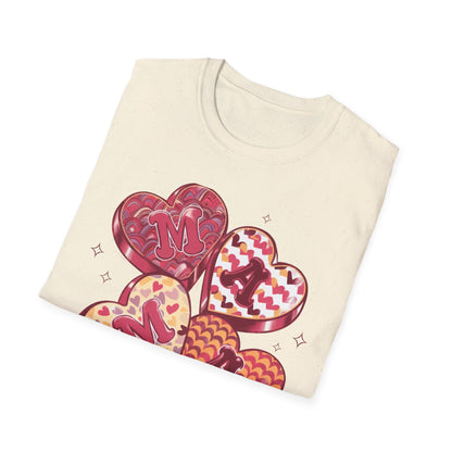 Sweet Mama Heart T-Shirt | Adorable Candy Box Design Tee | Perfect Mother's Day Gift for Mom & New Moms