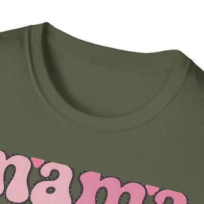 Groovy Mama T-Shirt | Retro Pink & Leopard Print Styles for Trendy Moms | Perfect Mother's Day Gift Tee