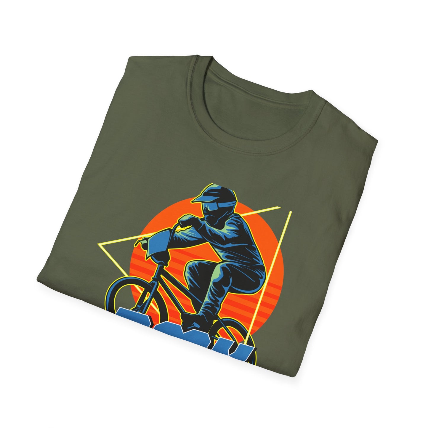 Epic BMX Extreme Rider T-Shirt - Dynamic Retro Stunt Bike Tee for Action Sports Enthusiasts & Thrill Seekers