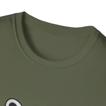Hilarious Raccoon Snack Lover Embroidered T-Shirt | Adorable Wildlife Funny Tee | Cozy Casual Gift for Foodies