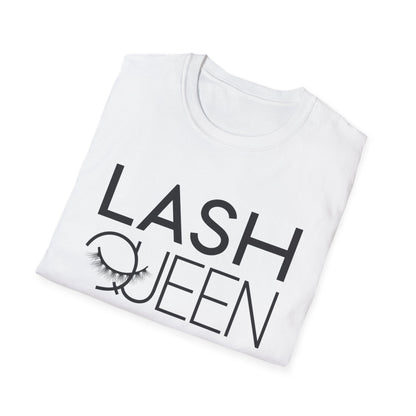 Empowering Lash Queen Energy T-Shirt - Chic Eyelash Design Tee for Beauty Lovers & Lash Techs