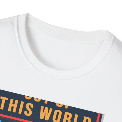 Epic "Out of This World" Astronaut T-Shirt | Retro Space Explorer Tee | Stellar Sci-Fi Adventure Gift
