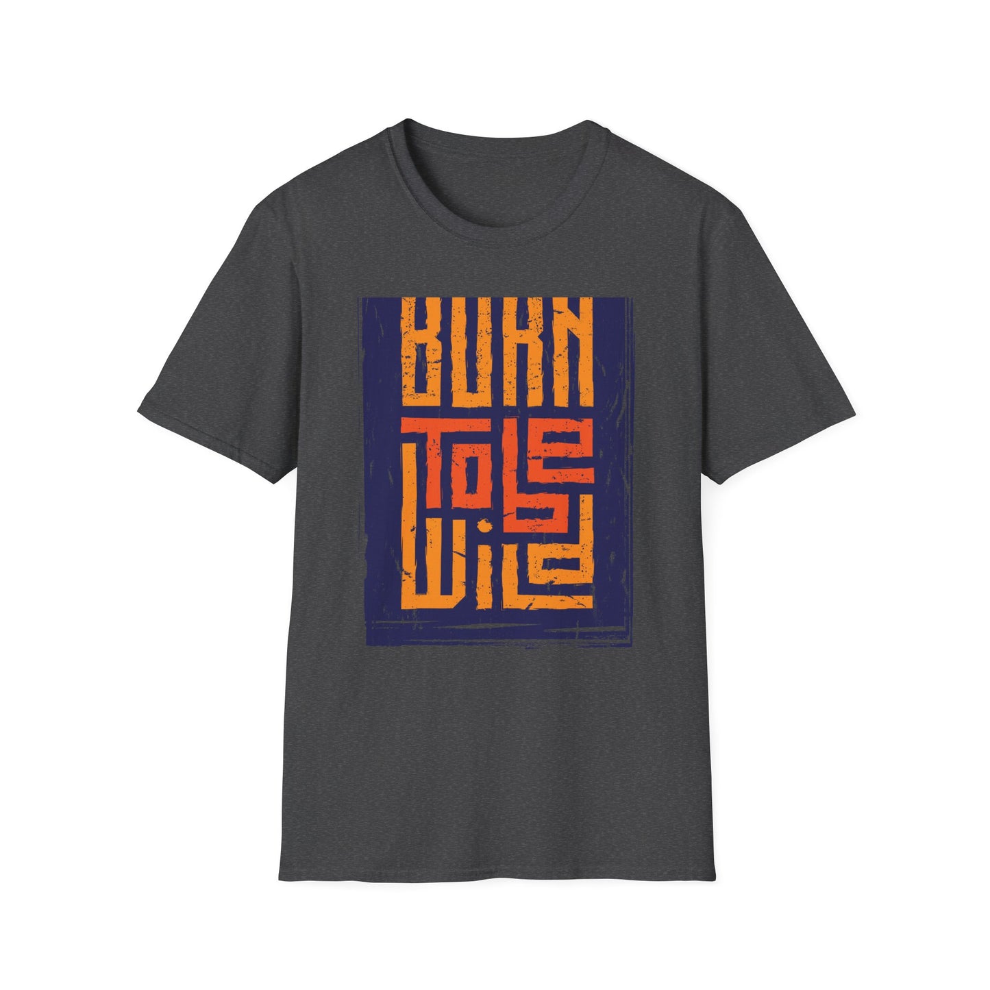 Born To Be Wild Distressed T-Shirt - Grunge Vintage Style Tee for Free Spirits & Adventurers | Bold Graphic Rock Top