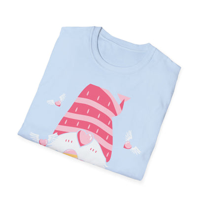 Adorable Valentine's Day Gnome T-Shirt | Sweet Heart Gift Tee for Her & Couples