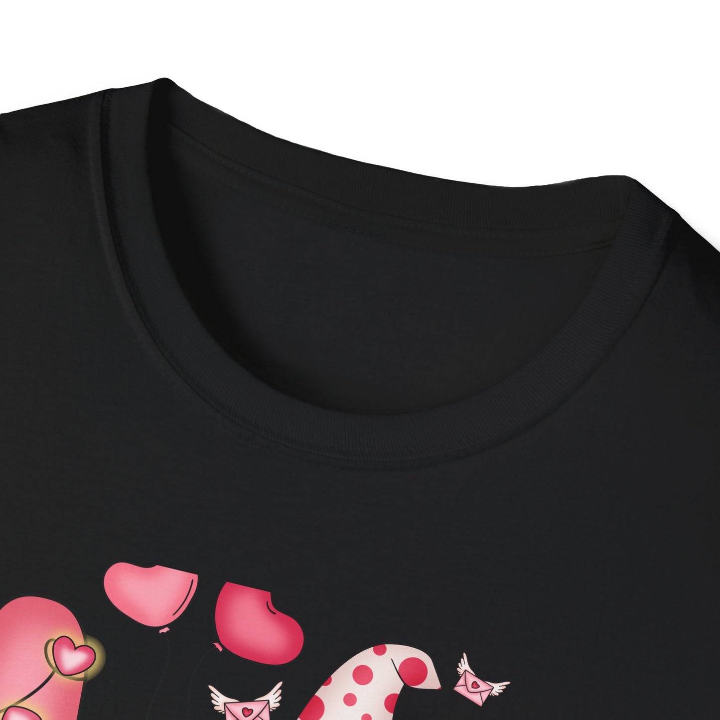 Charming Valentine's Gnome LOVE T-Shirt | Cute Hearts & Romantic Holiday Tee for Couples & Sweethearts
