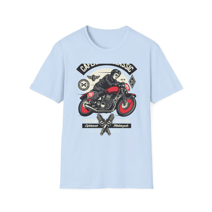 Vintage Cafe Racer Classic T-Shirt | Legendary Biker Club Motorcycle Tee for Men | Custom Garage Mechanic Apparel Gift