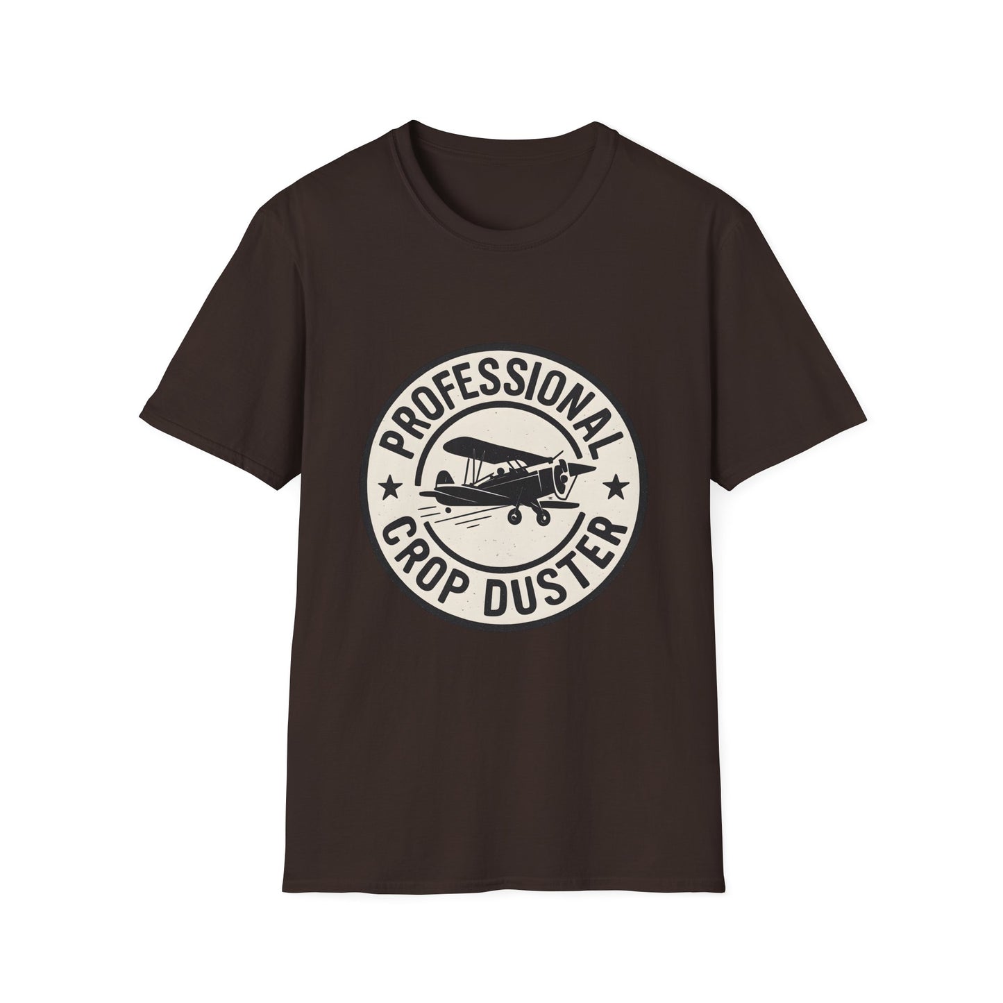 Professional Crop Duster Vintage Badge Tee