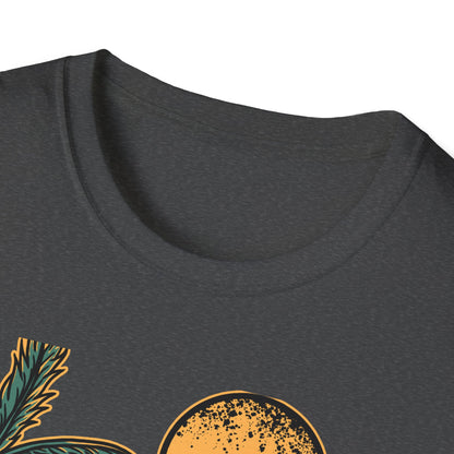 Epic Jumping Fish T-Shirt - Vintage Tropical Ocean Surf & Fishing Tee for Beach Lovers & Anglers - Cool Summer Apparel