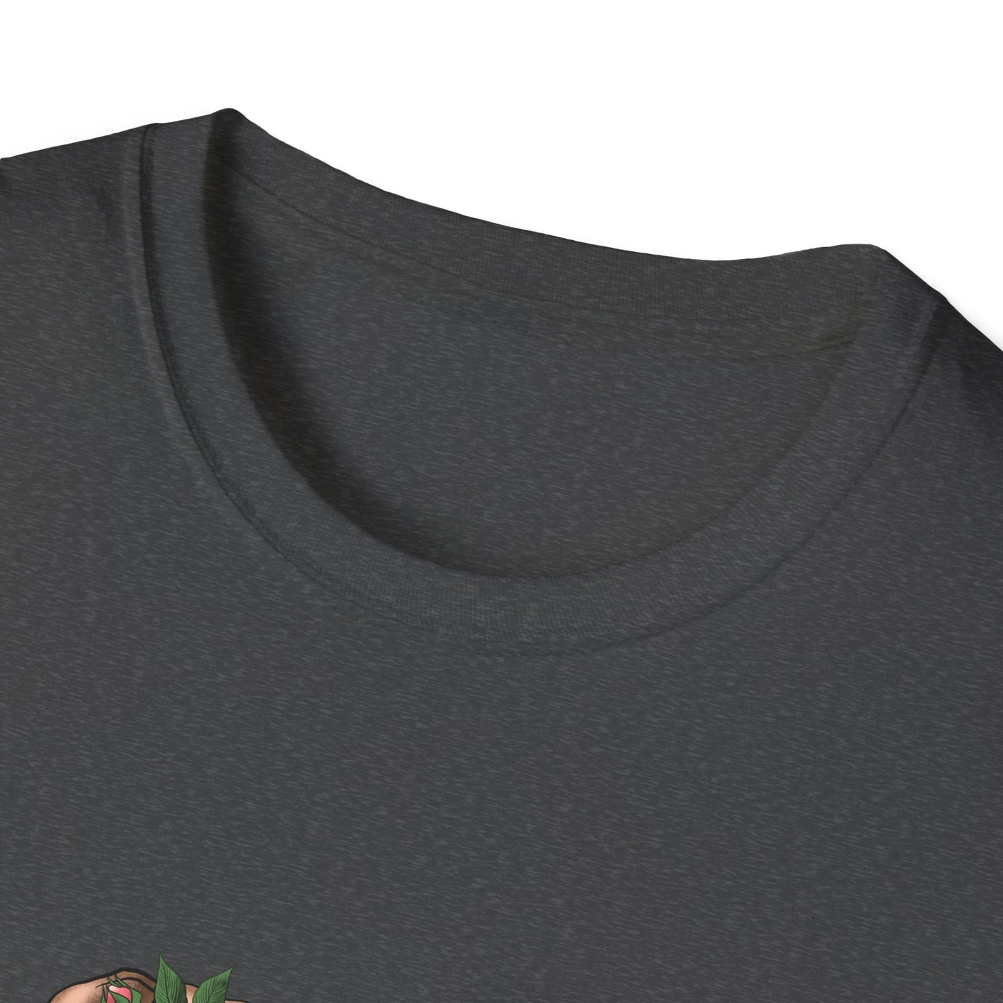 Captivating Anatomical Love Rib Cage T-Shirt - Edgy Floral Valentine's Day Conversation Hearts Tee for Unique Romance