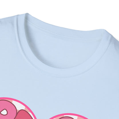 Sweet Be Mine Heart T-Shirt | Adorable Valentine's Day Love Tee | Retro Pink Aesthetic Gift for Her