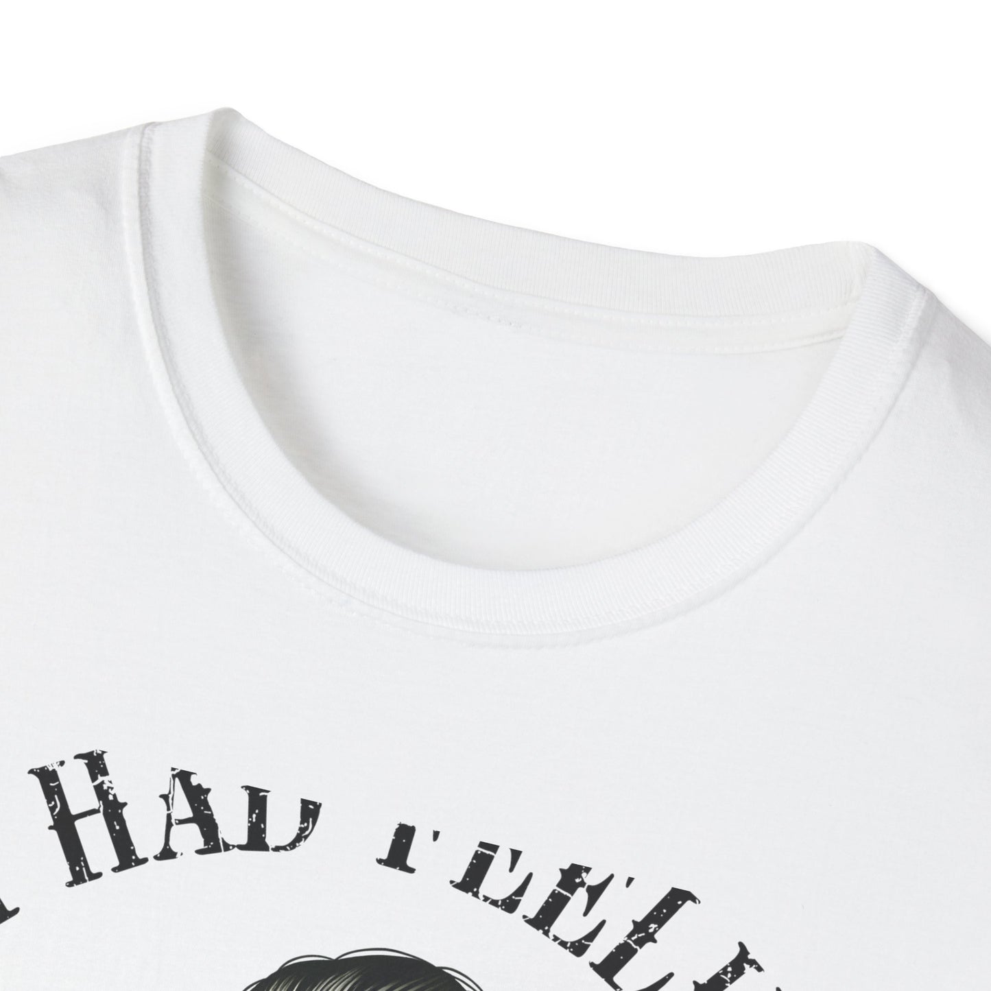 Sassy Messy Bun Skull T-Shirt - 'If I Had Feelings' Dark Humor Valentine's Gift for Women | Edgy & Unique Graphic Tee