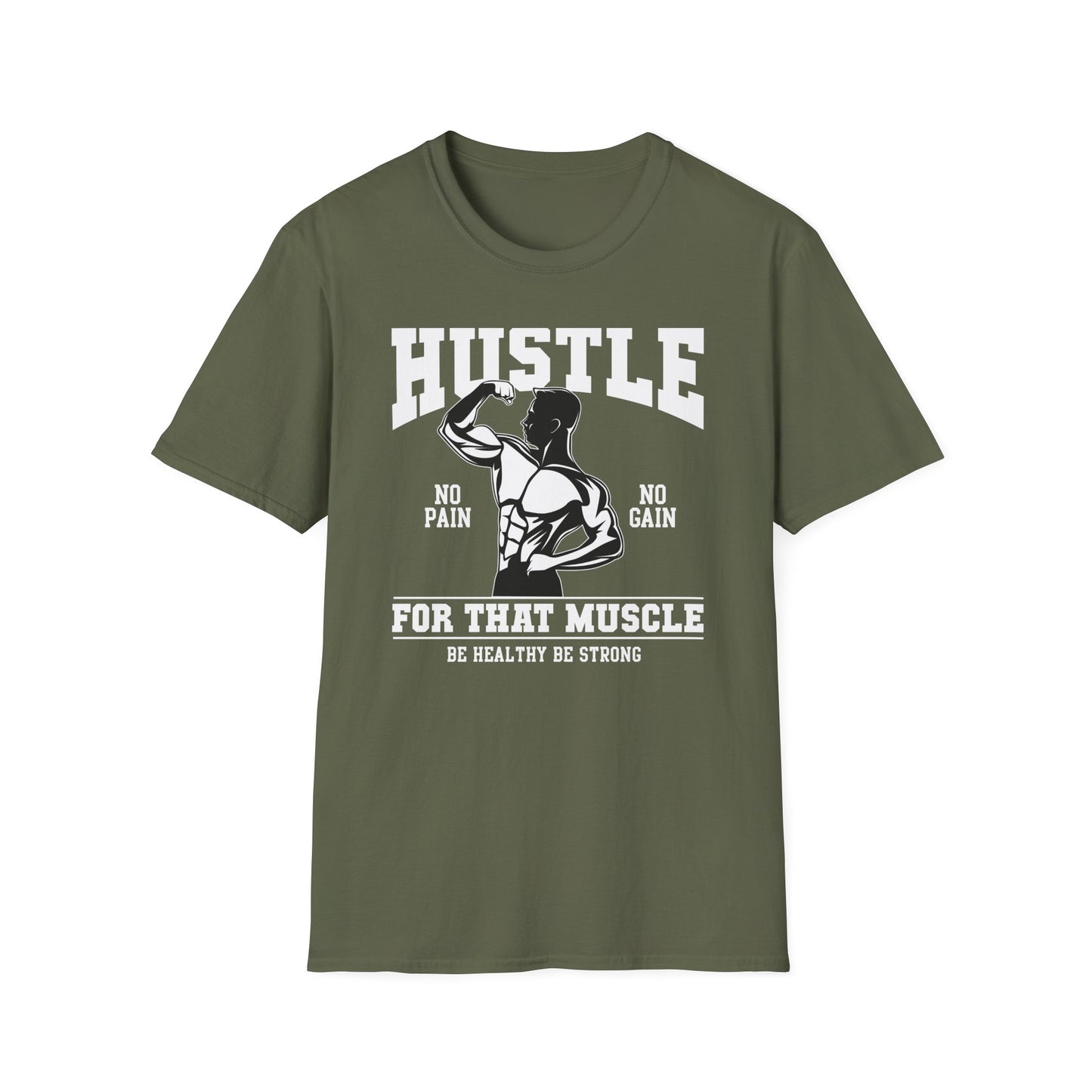 Ultimate No Pain No Gain Bodybuilding T-Shirt | Epic Gym Workout Fitness Muscle Motivator Tee for Dedicated Lifters & Athletes