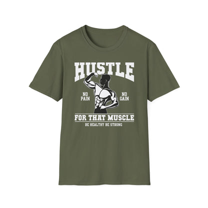 Ultimate No Pain No Gain Bodybuilding T-Shirt | Epic Gym Workout Fitness Muscle Motivator Tee for Dedicated Lifters & Athletes