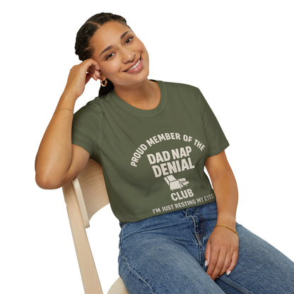 Proud Member of the Dad Nap Denial Club T-Shirt